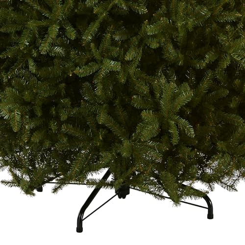 Image of National Tree Company 10 ft Unlit Dunhill Fir Full Artificial Christmas Tree, 5,090 Tips, Includes Stand, Green