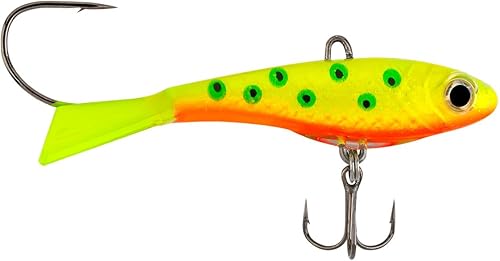 Vista 34 de Northland Fishing Tackle Marioneta de lanzamiento de dardos de alta calidad para jigging de tracción y lanzamiento de walleyes, colores de señuelo