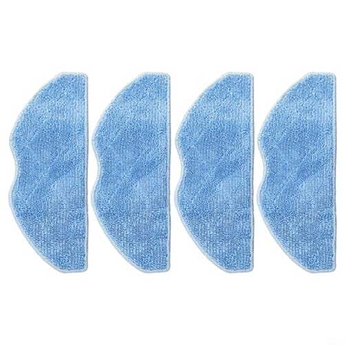 Paños para fregona, material de microfibra, piezas de repuesto para aspiradora, accesorios de repuesto para MEDION X10 SW (paquete de 4)