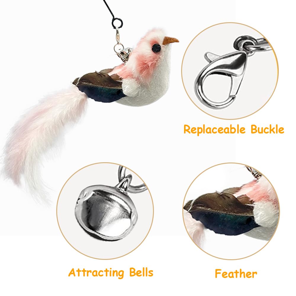 MiOYOOW Cat Feather Toys Refills - Image 2
