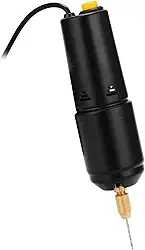 Mini Furadeira Manual, Alimentação USB Segura de 5 V, para Perfurar Plástico e Madeira, Furadeira Compacta Portátil para Fabricação de Modelos DIY, ABS + Metal, Preta