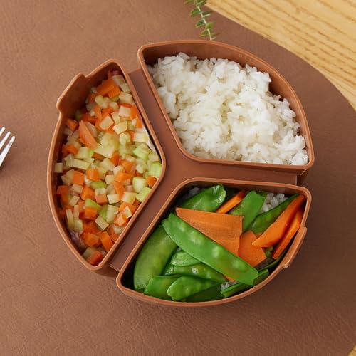 Separación de comidas en olla lenta con este inserto divisor de 3 zonas 4