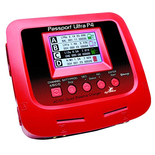 Dynamite Passport P4 AC/DC Four Port Multi-Charger, DYNC3018
