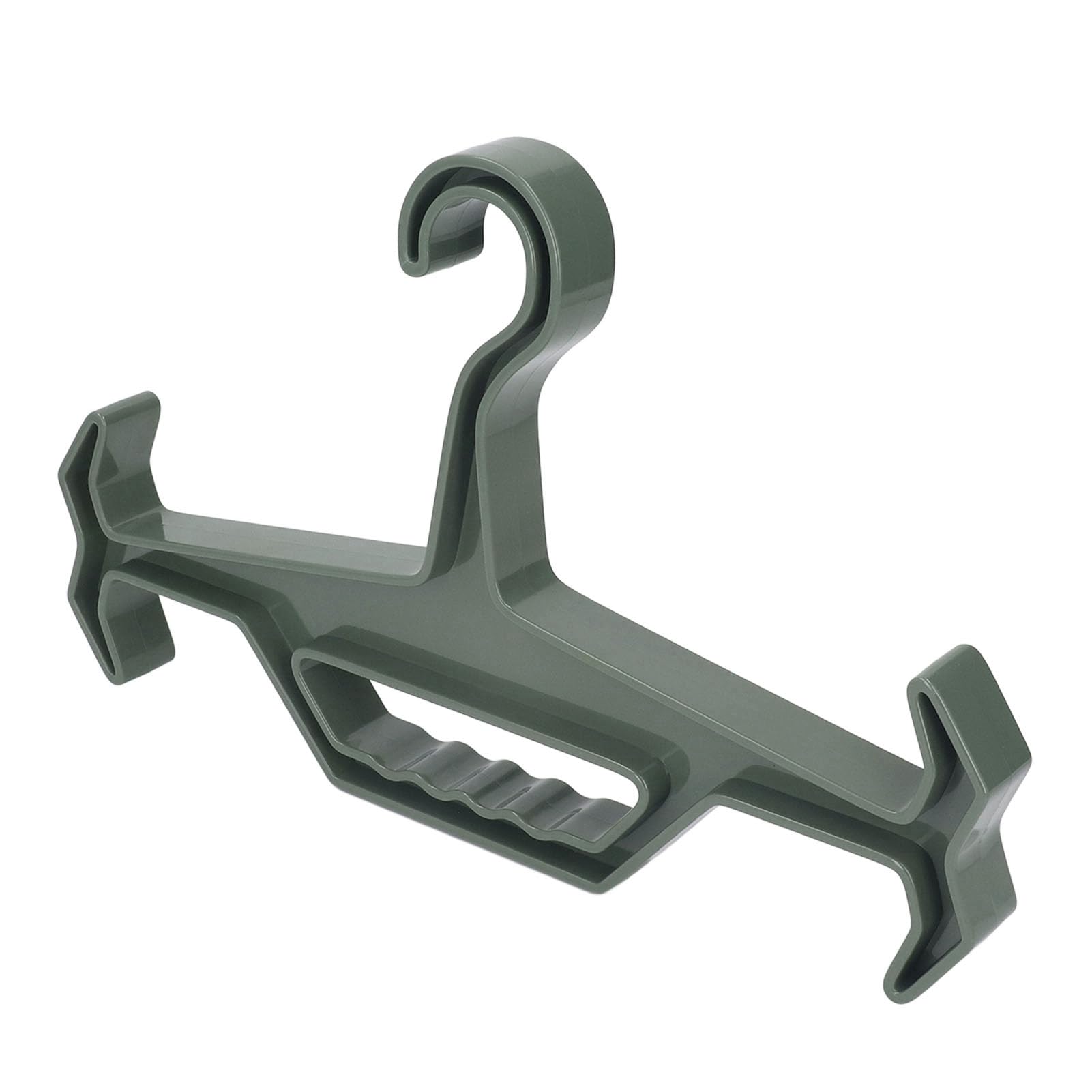 YUKERMARB Heavy Duty Hanger for Law Enforcement Gear, Heavy Load Capacity Clothing Hanger for Tactical Gear, Weight Vest (Black)