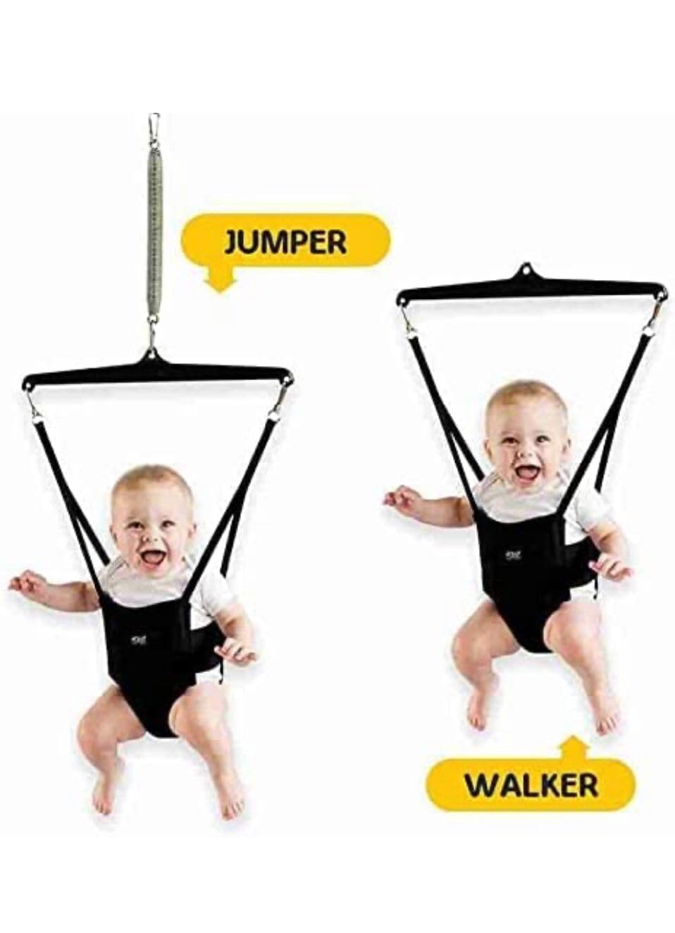 Baby Jumper and Walking Harness with Door Clamp Walk Trainer Infant Activity Bouncer for Coordination and Active Play 6 to 12 Months 2