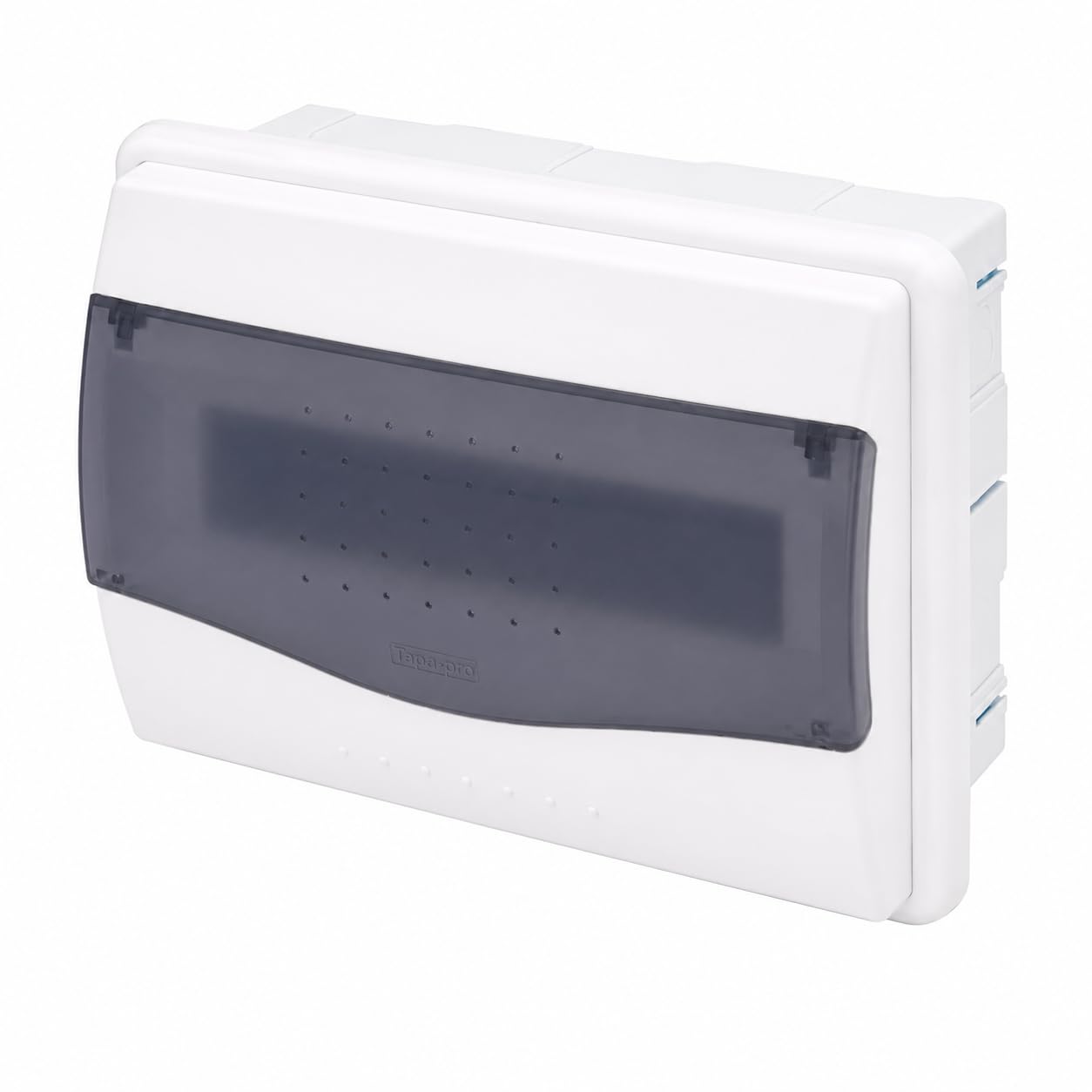 Cuadro de Distribución de Empotrar 12 Módulos 305x100x215mm con PuertaTransparente IP40 400V ABS