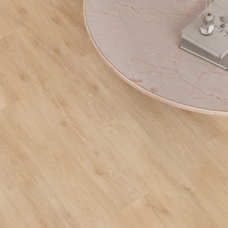 Miniatura 9 de Lucida Surfaces Azulejos de vinilo de lujo  Pegue el suelo adhesivo para la instalación de bricolaje  Tablón de muestra  GlueCore Pro  Perla