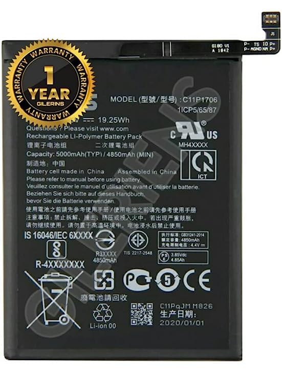 Image of Original [C11P1706] Battery for Asus Zenfone Max Pro M1 / M2 [C11P1706] Battery with 1 Year Warranty*****(P272)