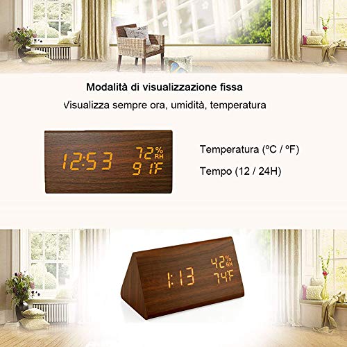 Sveglia Digitale, Sveglia da Tavolo Digitale