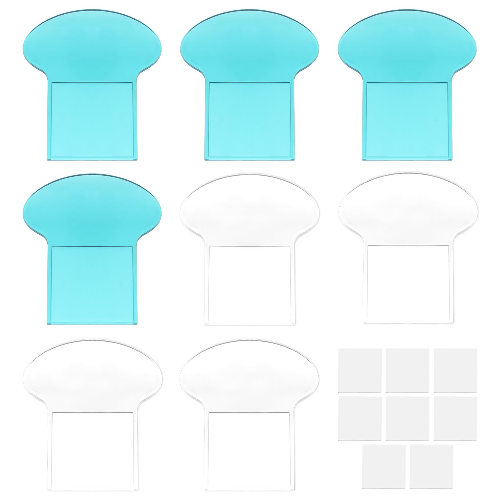 8Pcs Toilet Lid Lifter,Toilet Seat Lifter Tab,Toilet Cover Handle to Lift,Seat Holder Lift Tools,Toilet Seat Holder Clip,Seat Cover Lifter Bathroom Accessories for Office,Home,Hotel(White,Green)