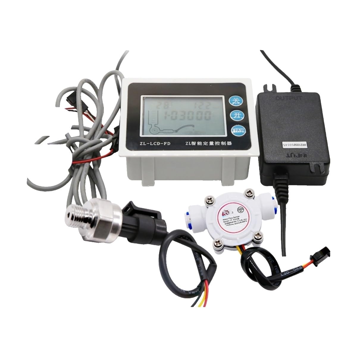Controlador interruptor presion digital alta precision con pantalla simultanea 2