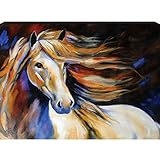 Westland Giftware Marcia Baldwin Canvas Wall Art Horse Wind II, 12-Inch by 16-Inch