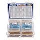 BOJACK Widerstände Sortiment Kit 1 Ohm - 1M Ohm 2W Metallfilm Widerstand Resistor Kit（30 Werte 300 Stück ）