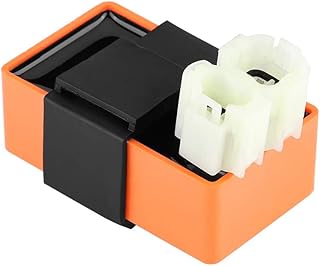 AJS JSM 50 CDI 6 PIN， Terisass Ignitor， 6 Pin Racing CDI Box Unit Ignitor Motorcycle Ignition Module Replacement Accessories Fit for Most GY6 50CC 125CC 150CC Dune Buggies Go Kart + maxtuned cdi offen