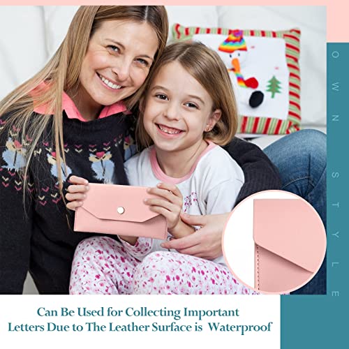 3 Pieces Money Envelopes For Cash Envelope Wallets Pu Leather Cash Money Pouch Cash Envelope Holder Reusable Budget Envelope For Women Girls Wedding Graduation Birthday (Blue, White, Pink) #TOP6