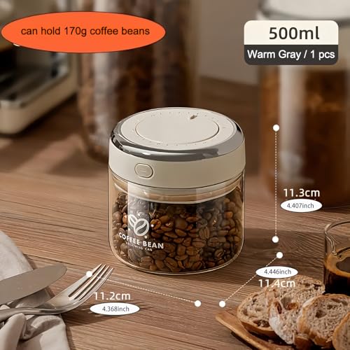 Contenedor de vidrio con sello al vacío para café miniatura 2