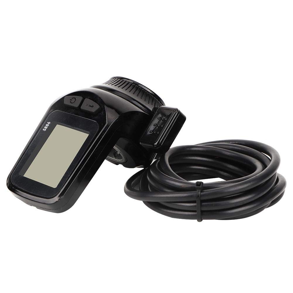 MAGT Contrôleur Moteur Brushless, Contrôleur 350W 36V Contrôleur Moteur Brushless Contrôleur de Moteur Electrique Panneau d'affichage LCD Étanche Panneau De Vélo Électrique Kit