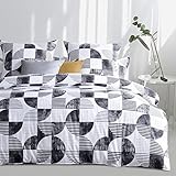[Suave, cómoda y agradable al tacto] Ropa de cama de microfibra 100%, lo que garantiza una agradable transpiración y una experiencia de sueño suave y cómoda.