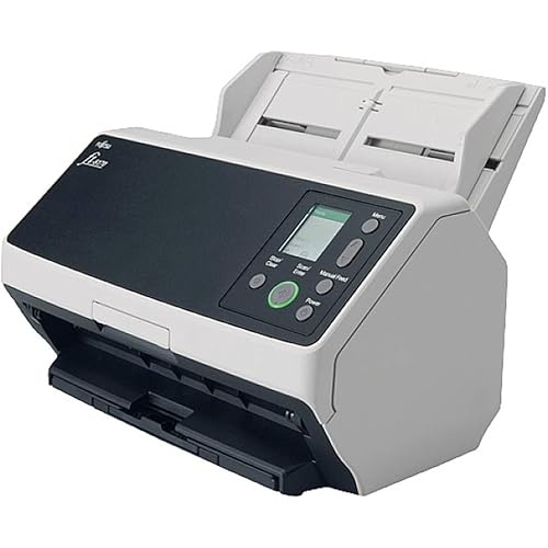 RICOH fi-8170 USB 3.2 Gigabit Ethernet LED Workgroup Scanner with ADF, Duplex, A4, 70ppm/140ipm