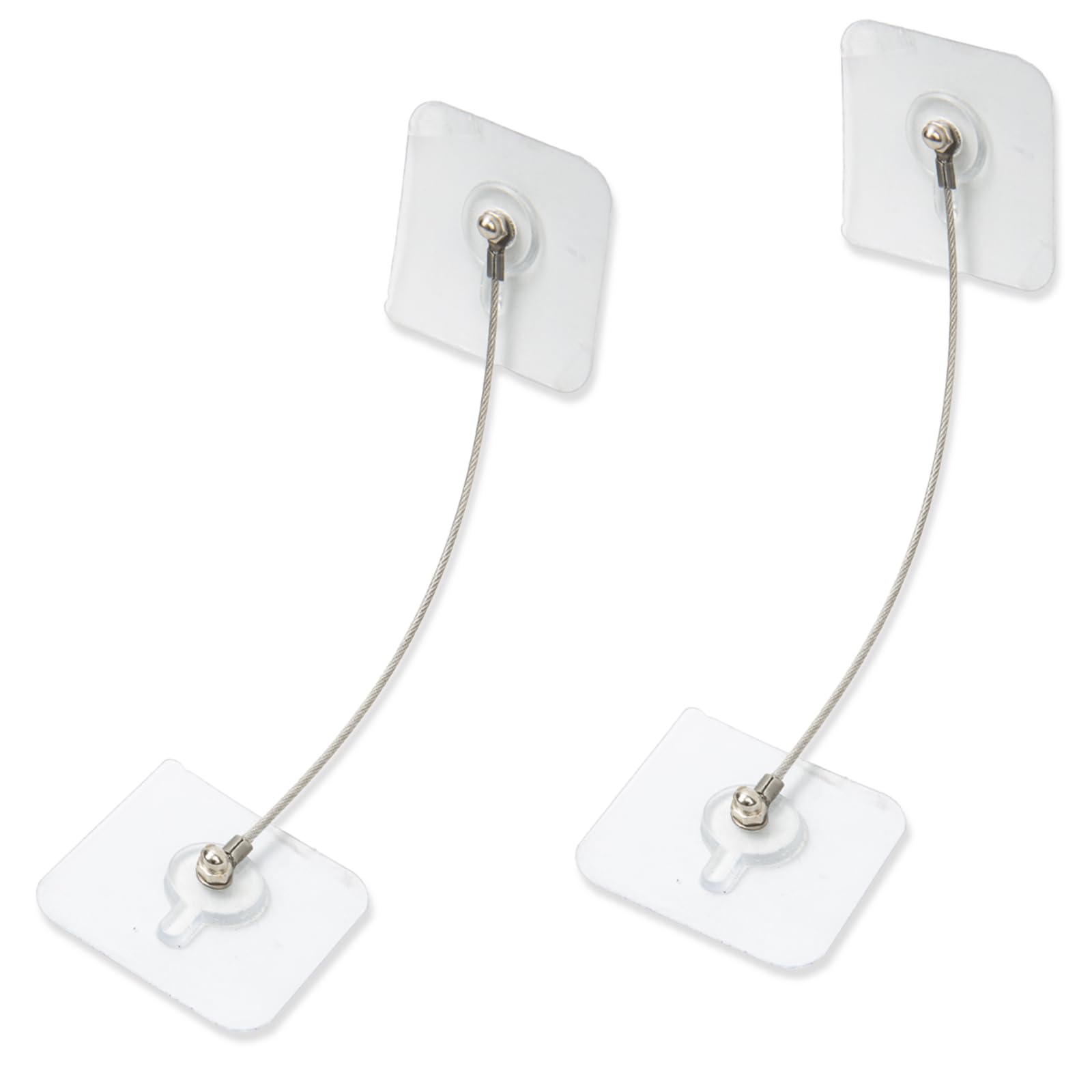 10-Pack 12" Furniture Anchors for Baby Proofing – Heavy-Duty No-Drill Safety Straps for TVs, Dressers, Cabinets, and Anti-Tip Protection