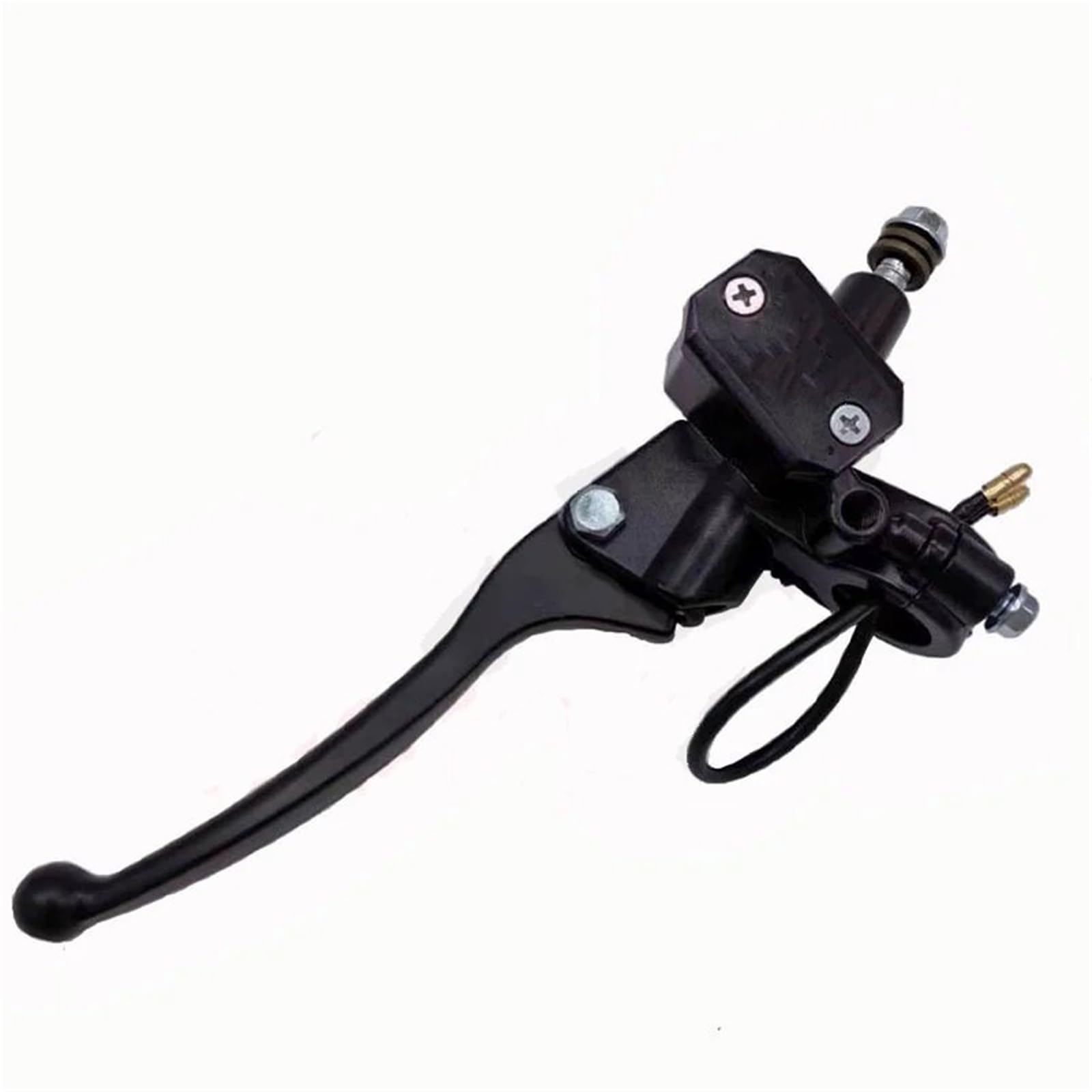 Qaevtealj Black Motorcycle Clutch Levers Motorcycle Master Cylinder Brake Clutch Lever Suitable Fit For 50Cc-250Cc Atv Earth Pit Bicycle Hydraulic(,Left)