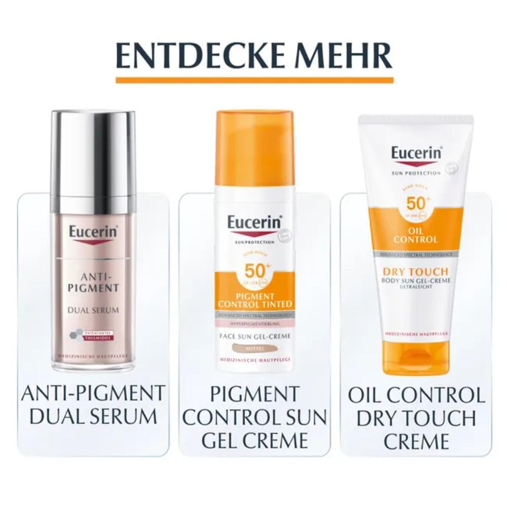 Eucerin Pigment Control LSF 50+ Sun Fluid, 50 ml Rozwiązanie