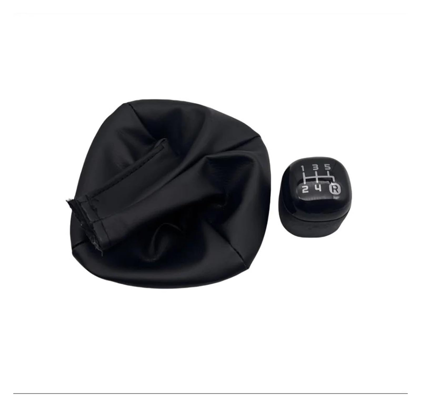 AHRPKAMERD Gear Shift Knob 1PCS for Fiat for Panda 2012 5 Speed Gear Shift Knob Lever Change Gearbox Shifter Manual Shift knob(1 Set)