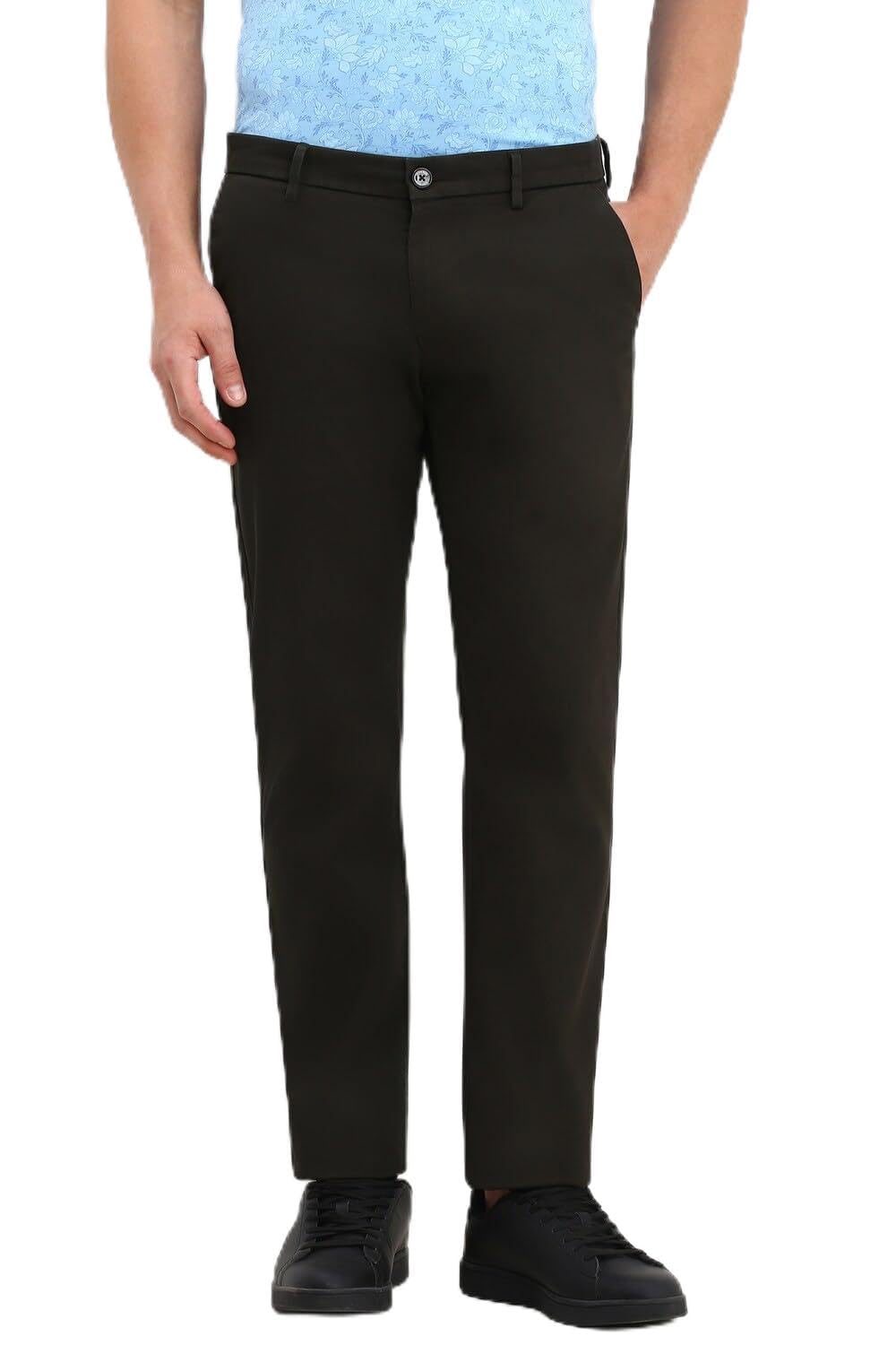 allen solly Allen SollyMen's Slim Work Utility Pants-picture-12