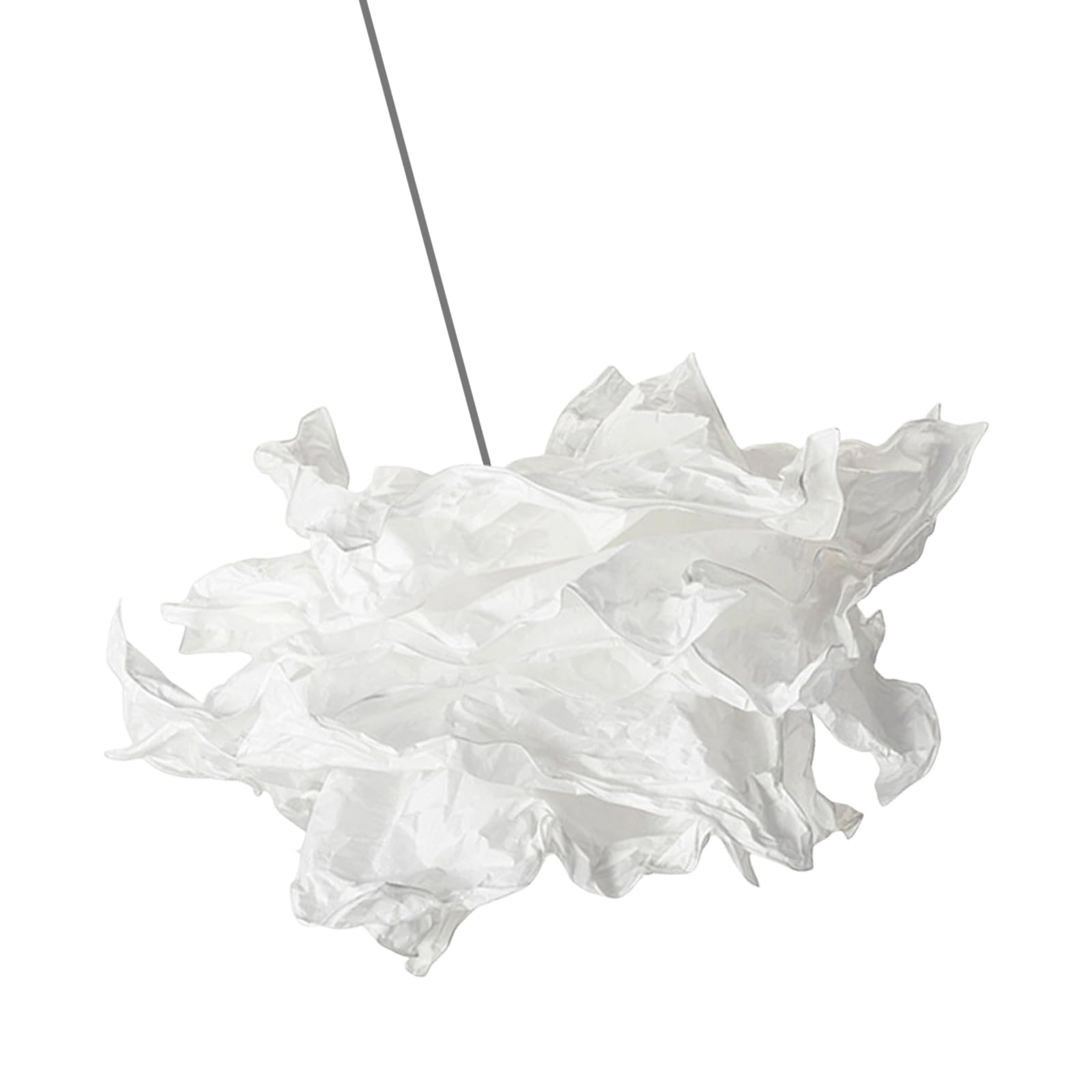 Jazuaiao Clouds Shape Lamp Shade Decorative Light Covers Paper Pendant Light Lamp Shade Simple Styles Chandelier Covers Simple Paper