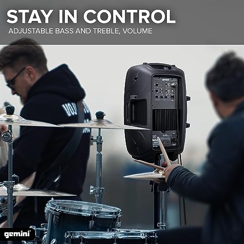 Gemini Sound AS-2108P 500W Peak High-Power 8-Inch Active Dj/Pa Loudspeaker thumb #2