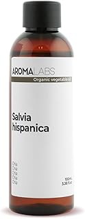 Organic - CHIA Oil - 100mL - 100% Pure, Natural, Cold Pressed and AB Certified - AROMA LABS (French Brand)