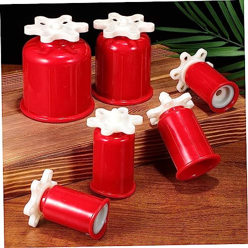 Set de 6 copas de ventosas para terapia de succión muscular, copas plásticas para piernas y cuerpo, masajeador para atletas y uso en casa miniatura 5