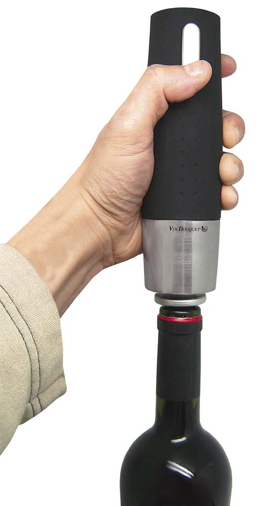 VIN BOUQUET Fic 002 - Conservador Eléctrico Con Tapones De Vacio + Fic 002 Ac - Tapones Vacio Para Conservador Eléctrico, Recambios Para Conservador Eléctrico (Nuestra Referencia Fic 002)