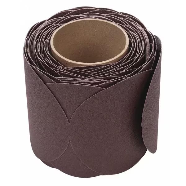 Cloth Disc Roll, 120 Grit, 5 in. Dia, Cloth, Mfr: 7010326148-A
