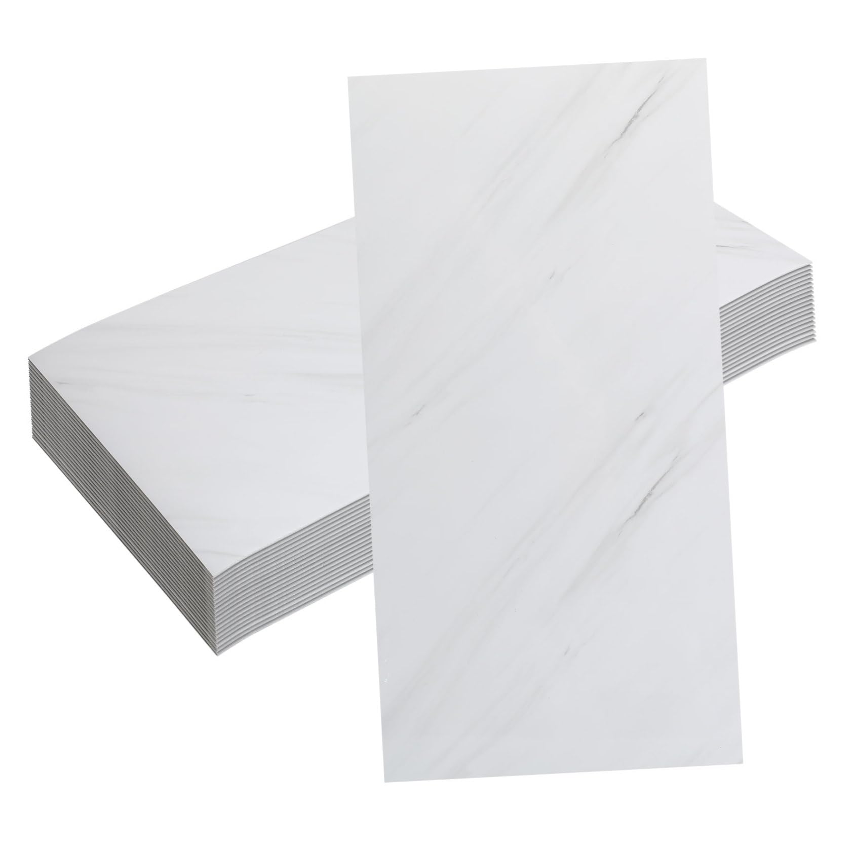 20 Pannelli Murali Impermeabili in Schiuma Xpe Autoadesivi Adesivi Per Piastrelle Bagno E Cucina Effetto Marmo Decorazione Per Parete Doccia E Rivestimento Adesivo
