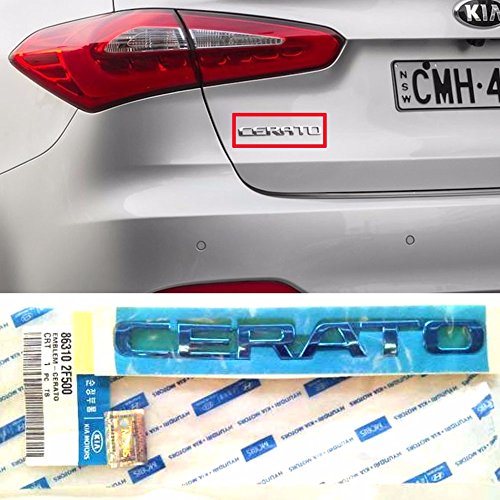 Image of Cerato Logo Trunk LID Badge Emblem for KIA 2009-2016 Cerato Forte Oem parts