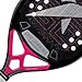 Drop Shot Conqueror 13 BT Beach Tennis Racket | 24K Carbon Twill | EVA Tech Core | Sand Treatment & 3D Texture for Maximum Spin | Anti-Vibration System | Includes Protective Bag