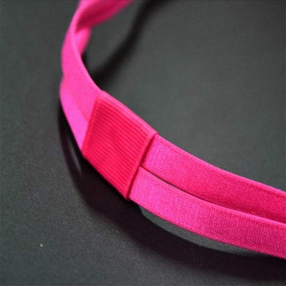 LIXIA-HBS, opaska na czoło do fitnessu, biegania, opaska przeciwpotowa dla kobiet i mężczyzn, do joggingu, na siłownię, na głowę (kolor: A)
