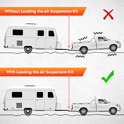 Ilonpa BSABS009BU Air Suspension Bags Kit 5000Lbs Compatible thumb #5