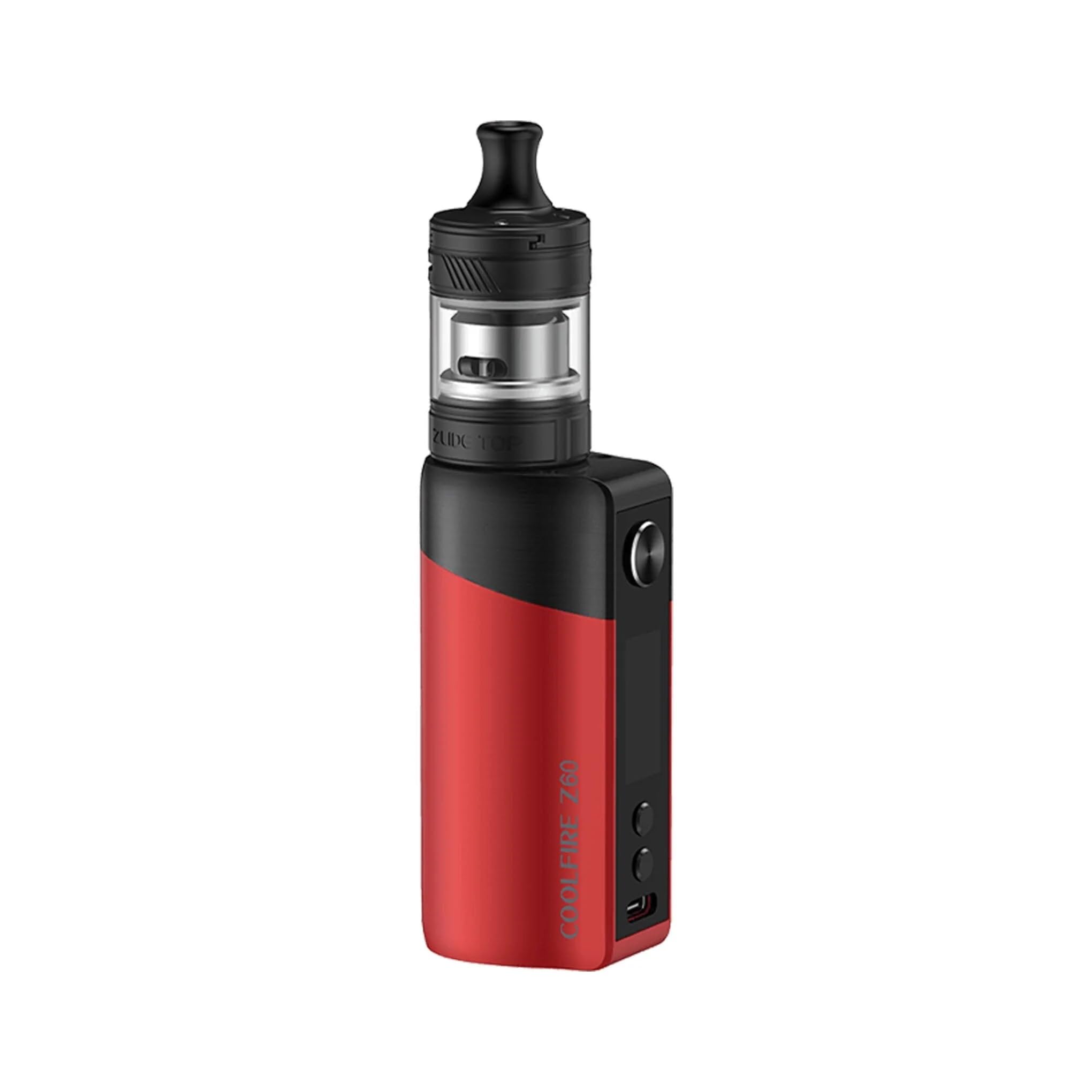 INNOKIN INNOKIN CoolFire Z60 Kit Innovative and Impressive E Cigarettes Vape Kit INNOKIN Zlide Top Tank 2mL 2500 mAh (Red) No Nicotine