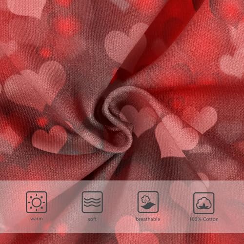 Boys' Exclusive Briefs Toddler Underwear 95% Combed Cotton Boxerbriefs 2T Blurred Heart Pattern 213