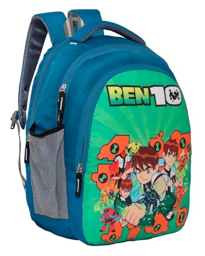 Image of 30L School Bag Plush Backpack, Cartoon Print Backpack, Preschool Bags for Boys & Girls (3-7 Years) for Nursery to 2nd Class Kids - Lightweight, Padded Straps