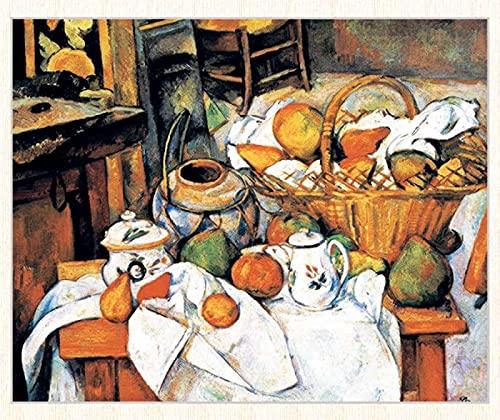 Amazon.co.jp: 世界の名画 ポール・セザンヌ 果物籠のある静物 F8 [g4