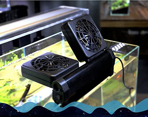 Image of LONDAFISH Aquarium Chillers Aquarium Fan Fish Tank Cooling Fan System for Salt Fresh Water(2 Fan)