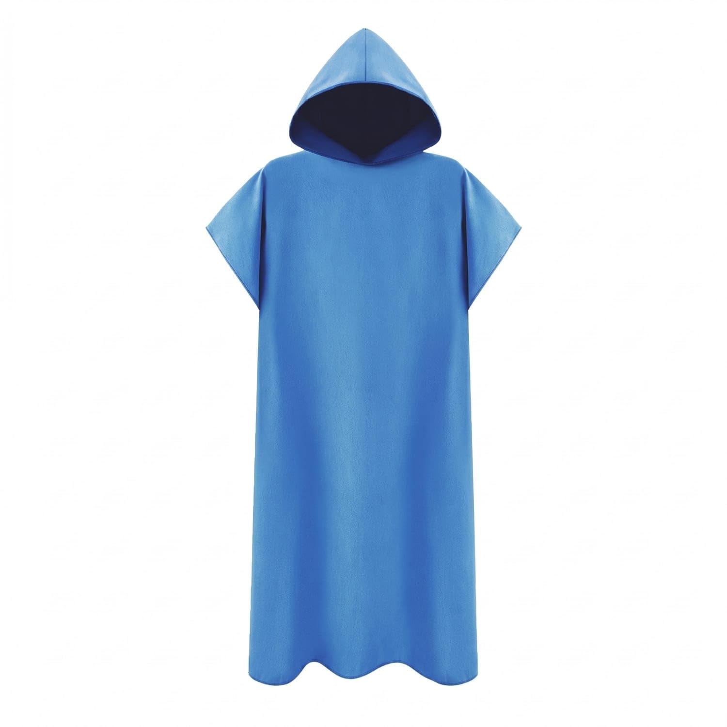 URJIX™ Double-Sided Fleece Hooded Changing Robe 88x110cm Royal Blue | Convenience Royal Blue 88x110cm-picture-54
