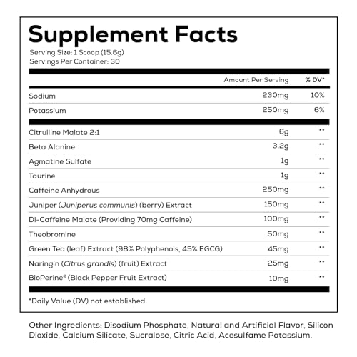 Redcon1 RC1-TWCS Total War Pre Workout Powder, Cali Splash - Fast Acting Caffeinated Preworkout For Men + Women thumb #1