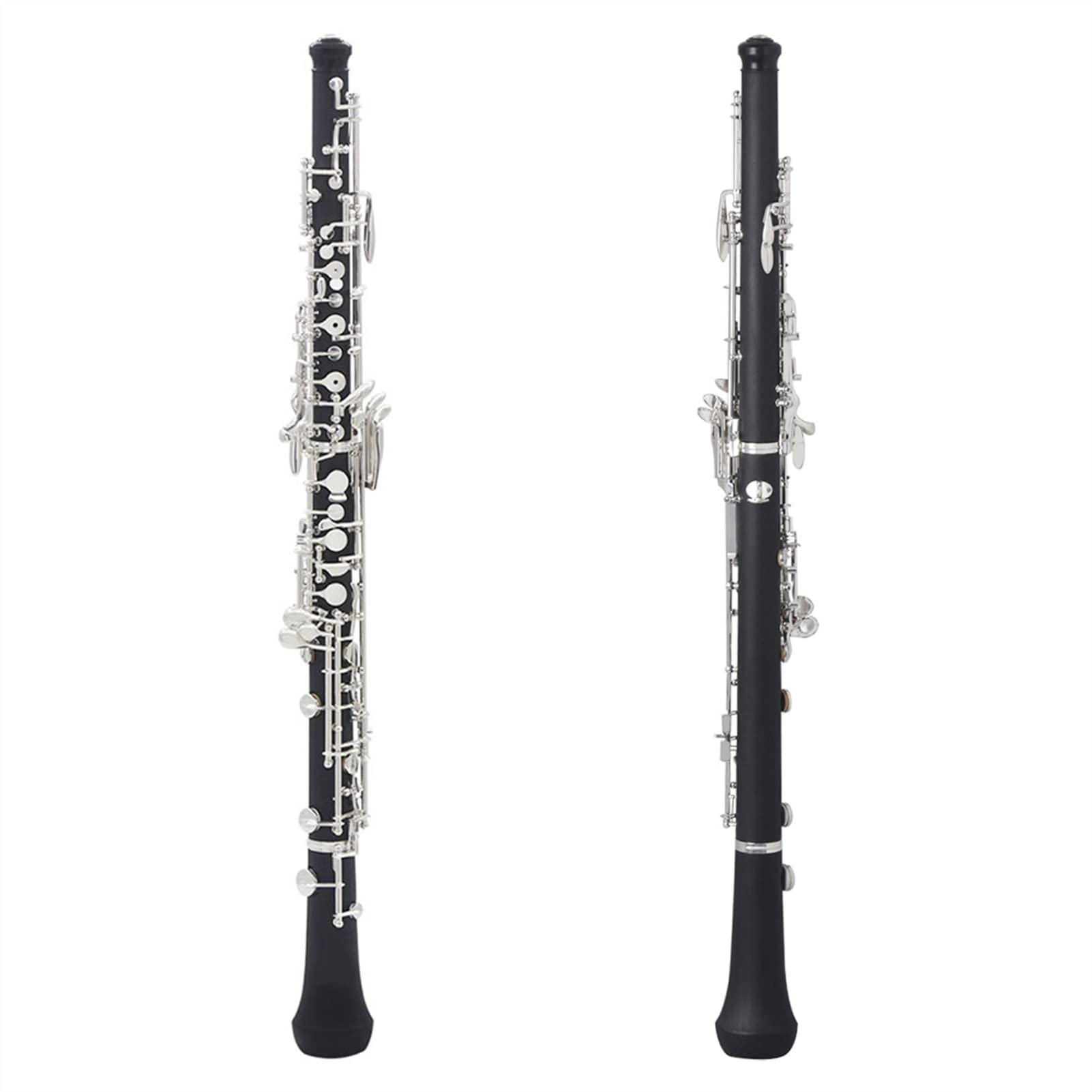 Strumento Oboe Strumento Placcato in Argento Semi-Automatico per Tasti Semi-automatizzatore Professionale C Key Key Strumento di Legno Principiante di Oboe