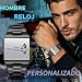 Imagen de OIDEA Reloj de Cuarzo Cuadrado para Hombre: Caja Negra