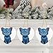 Christmas tree Ceramic hanging Love Pendant YYHWHJDE Smurf Kitten Prints Designed specifically for holiday 3.12x3.12in