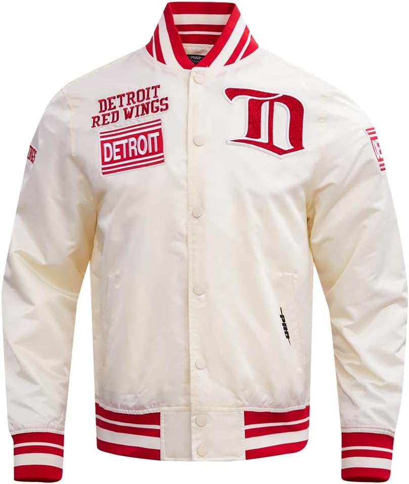 Pro Standard Mens NHL Retro Classics Satin Jacket